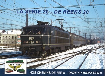 Nos chemins de fer 8. Onze spoorwegen 8. Les locos série 20. De locs reeks 20